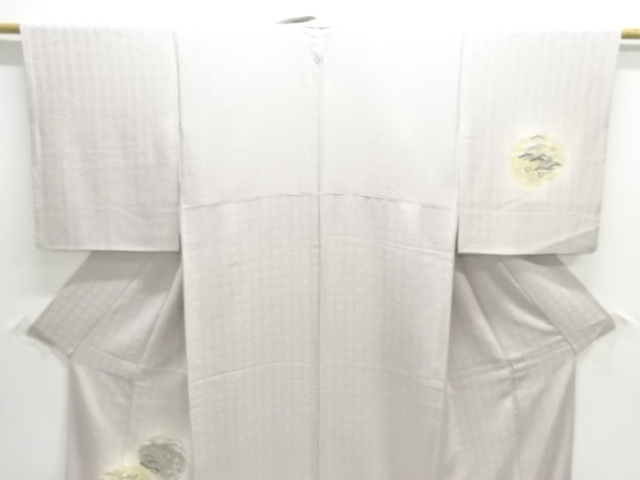  茶屋辻模様刺繍一つ紋訪問着